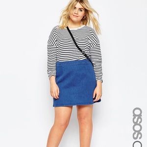 ASOS Denim Mini Skirt